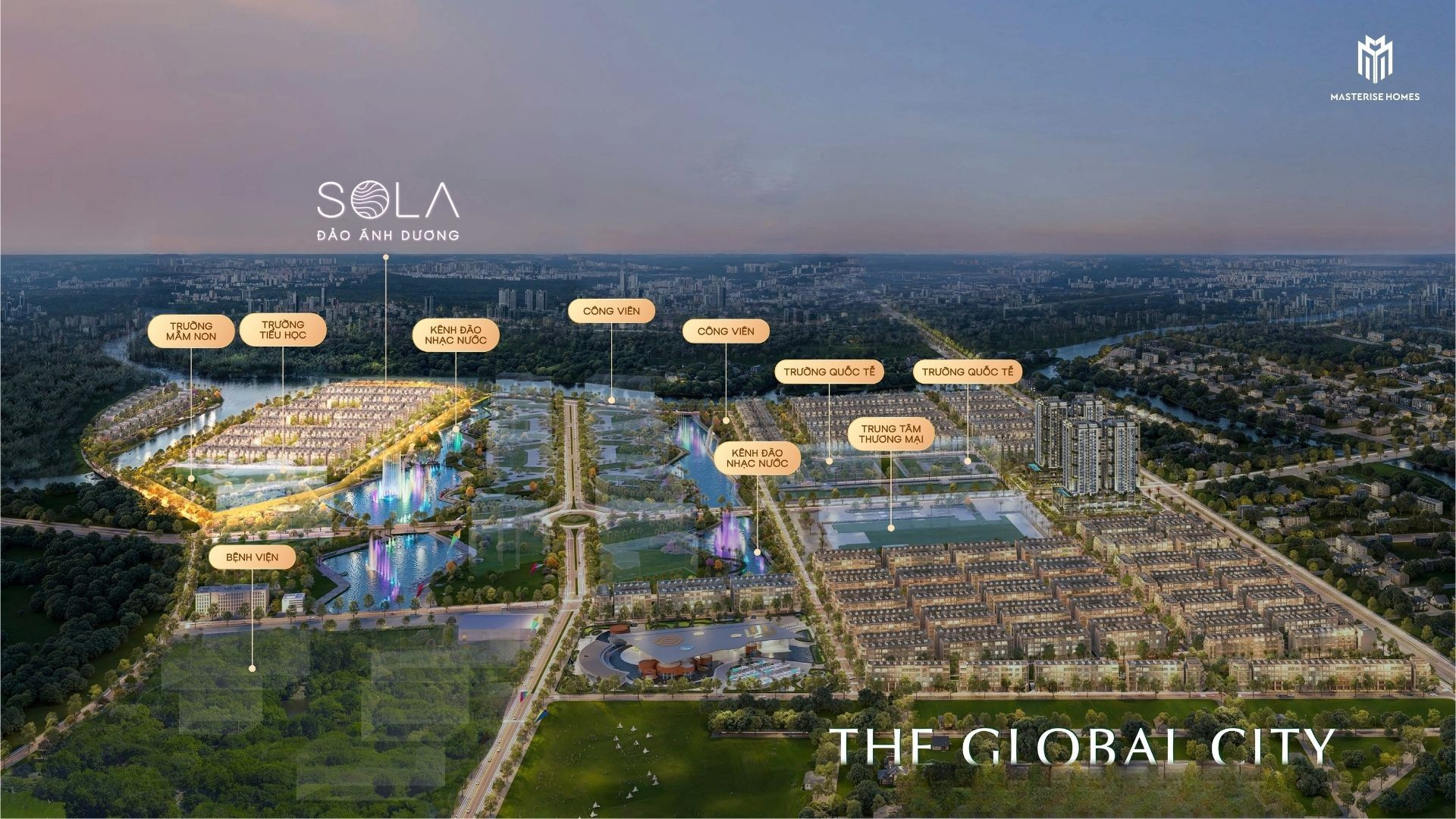 Hệ sinh thái All In One The Global City