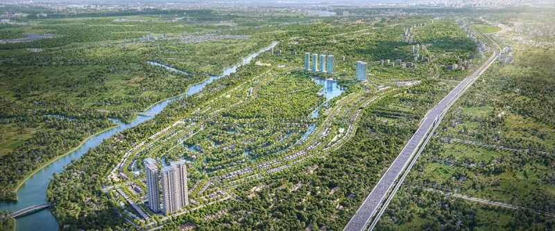 Phối cảnh dự án Eco Retreat Long An