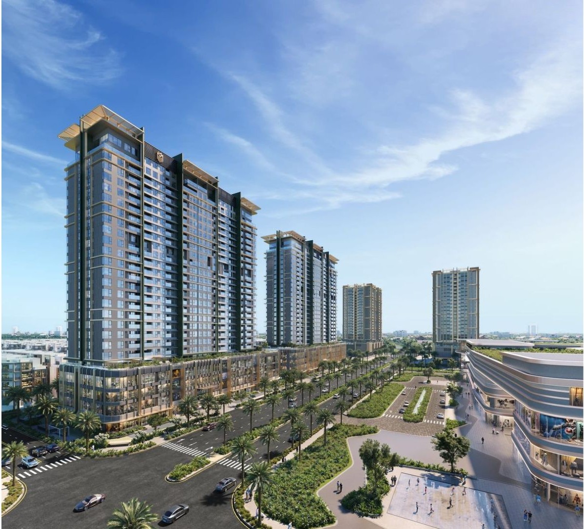trung tâm thương mại the global city