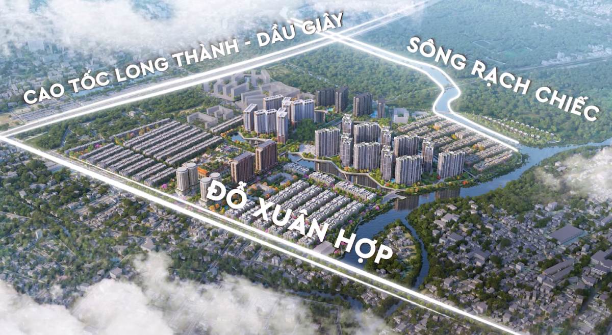 Vị trí The Global City phối cảnh tổng thể