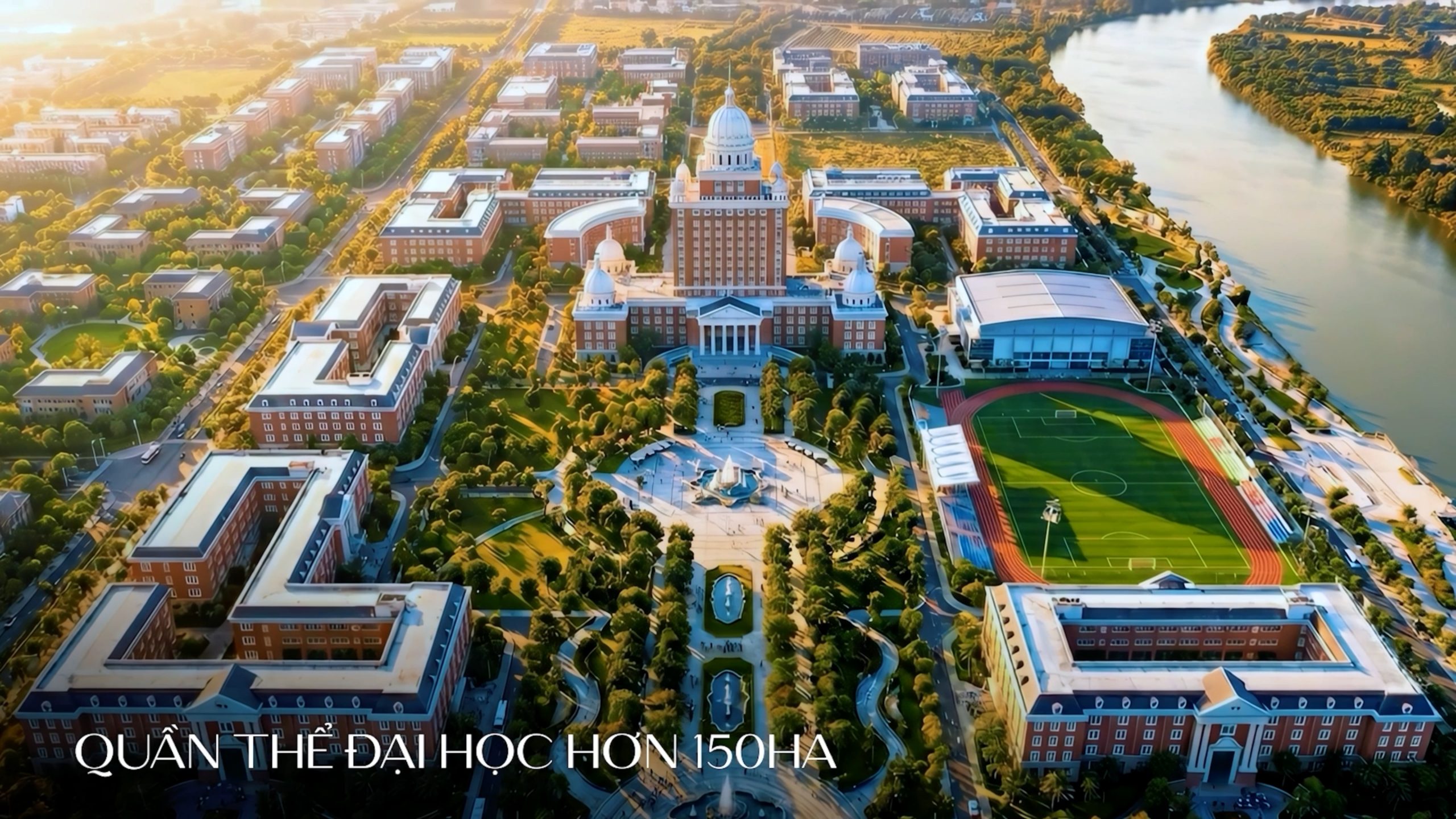 Cụm đại học quốc tế tại căn hộ cao tầng Vinhomes Hóc Môn