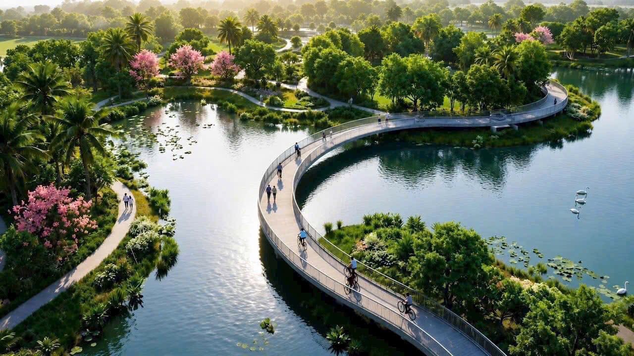 Công viên Vinhomes SaiGon Park Hóc Môn