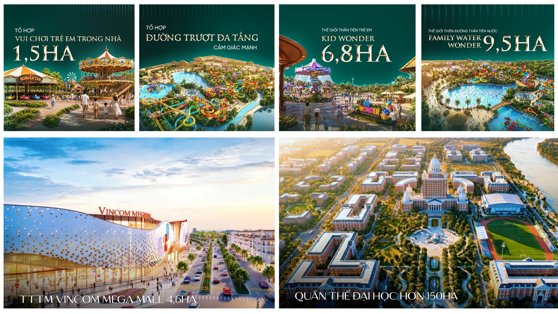 Hệ sinh thái Vingroup tại Vinhomes Hóc Môn
