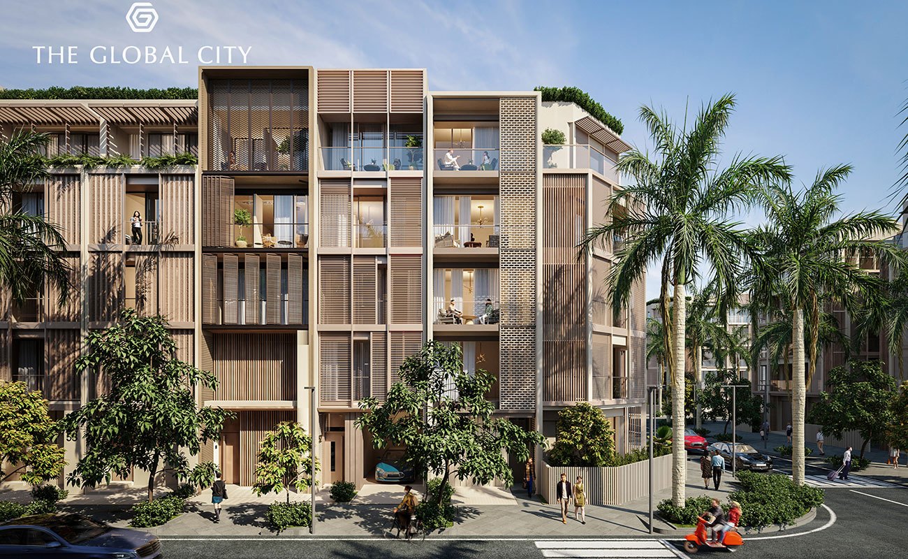 Nhà phố Soho The Global City diện tích 7x19m