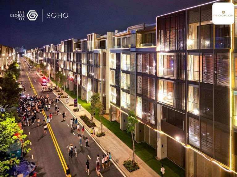 dãy phố shophouse đường nội khu