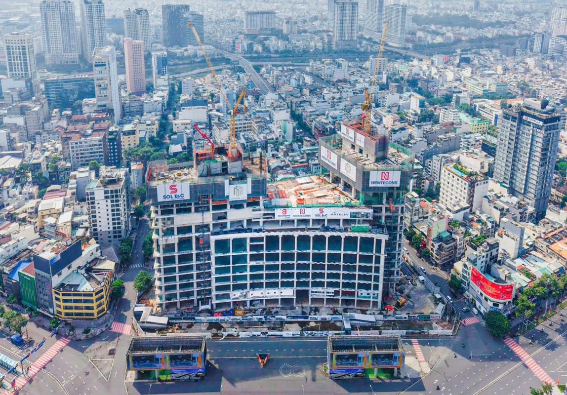 Tiến độ thực tế One Central SaiGon