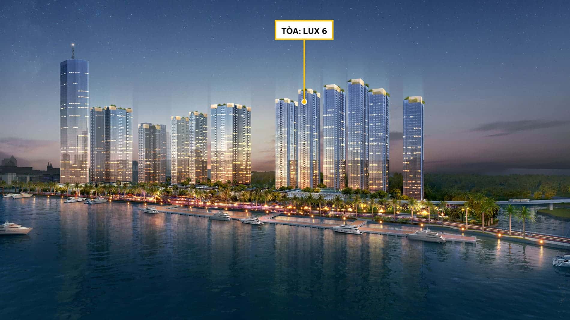 Tòa Lux 6 Vinhomes Golden River
