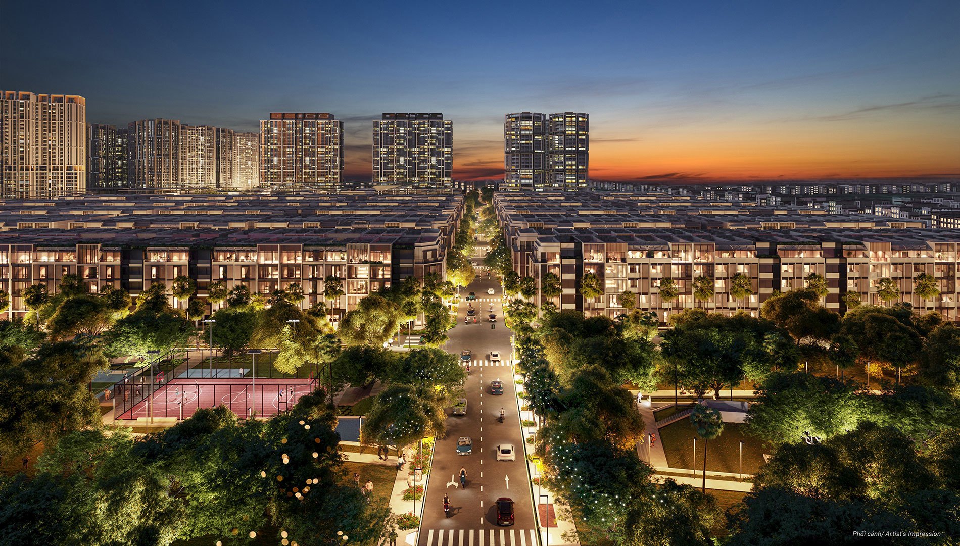 Các phân khu The Global City nổi bật với SOHO