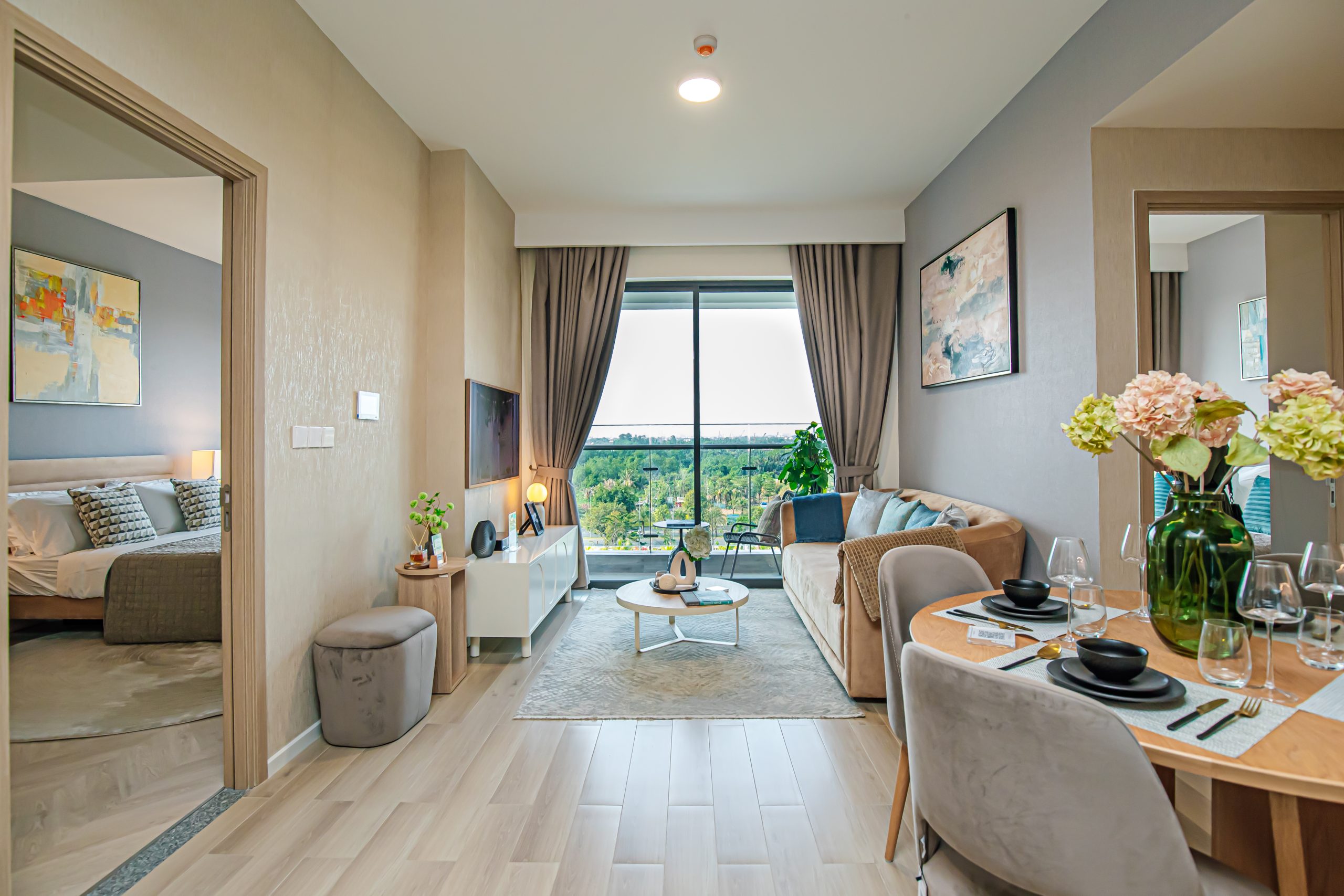 Căn hộ 2 phòng ngủ masteri centre point