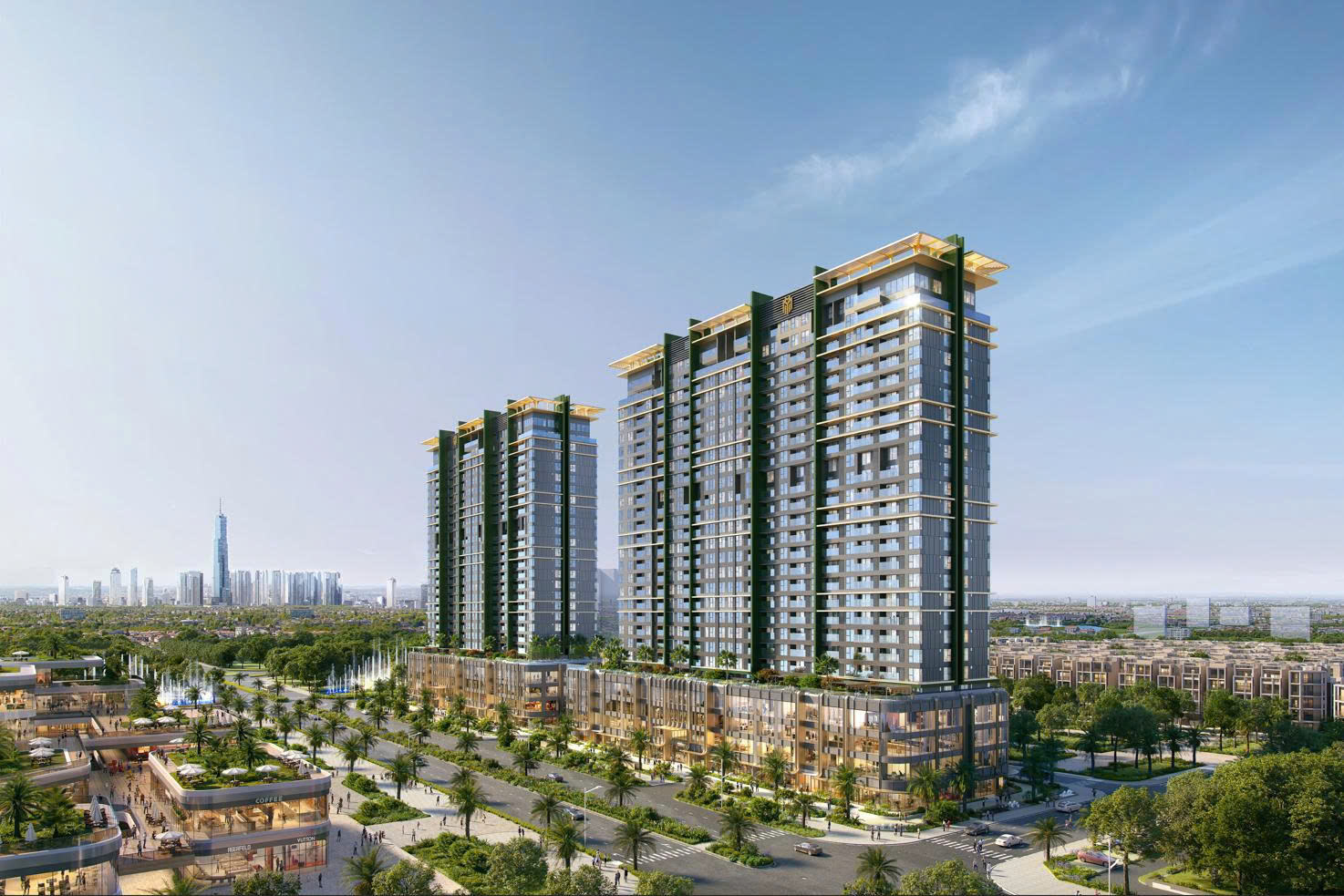 Căn hộ The Global City Lumiere Midtown đối diện Grand Mall