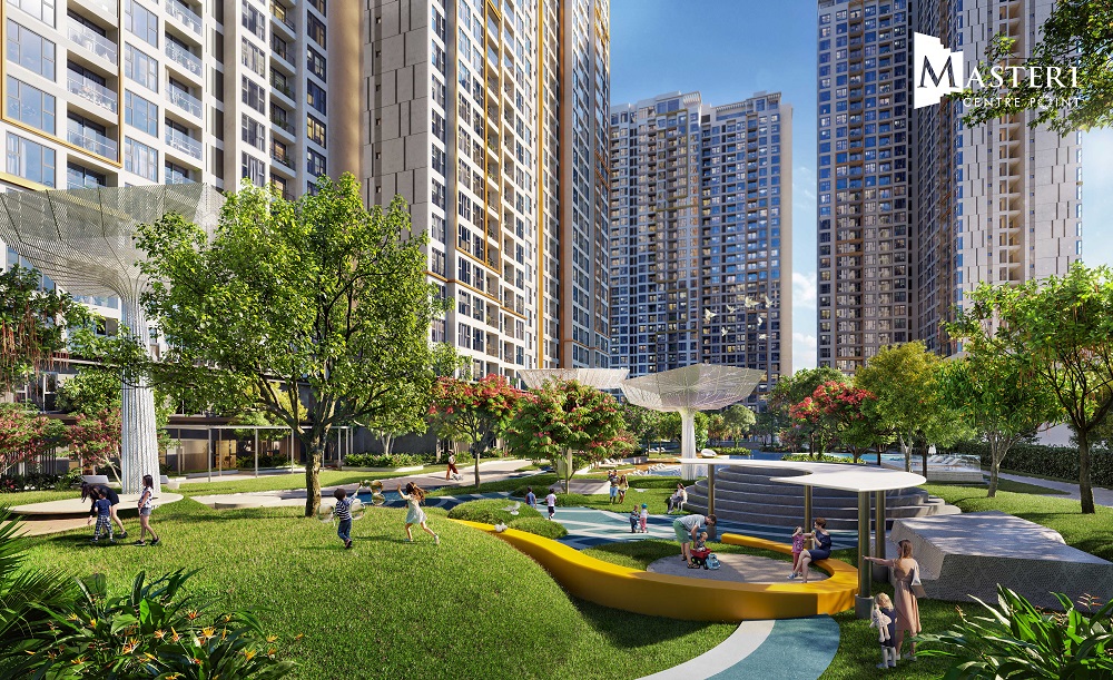 cảnh quan masteri centre point