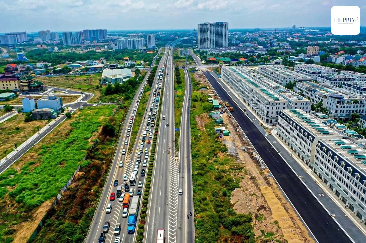 Cao tốc TP HCM Long Thành Dầu Giây gần The Privé