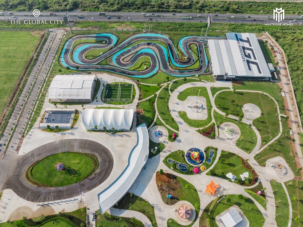 Công viên City Park với đường đua Go Kart nổi bật