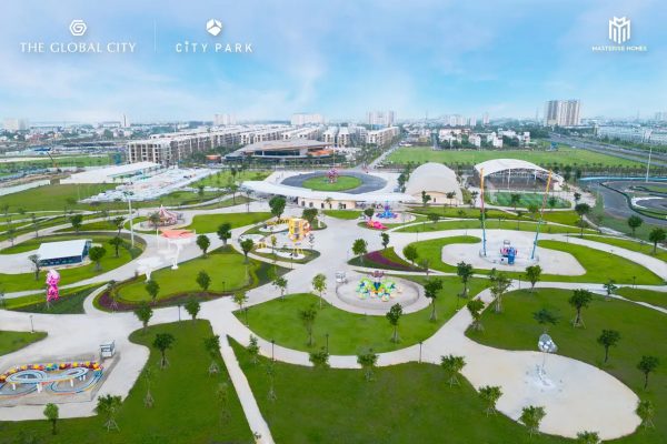 Công viên City Park tại trung tâm The Global City