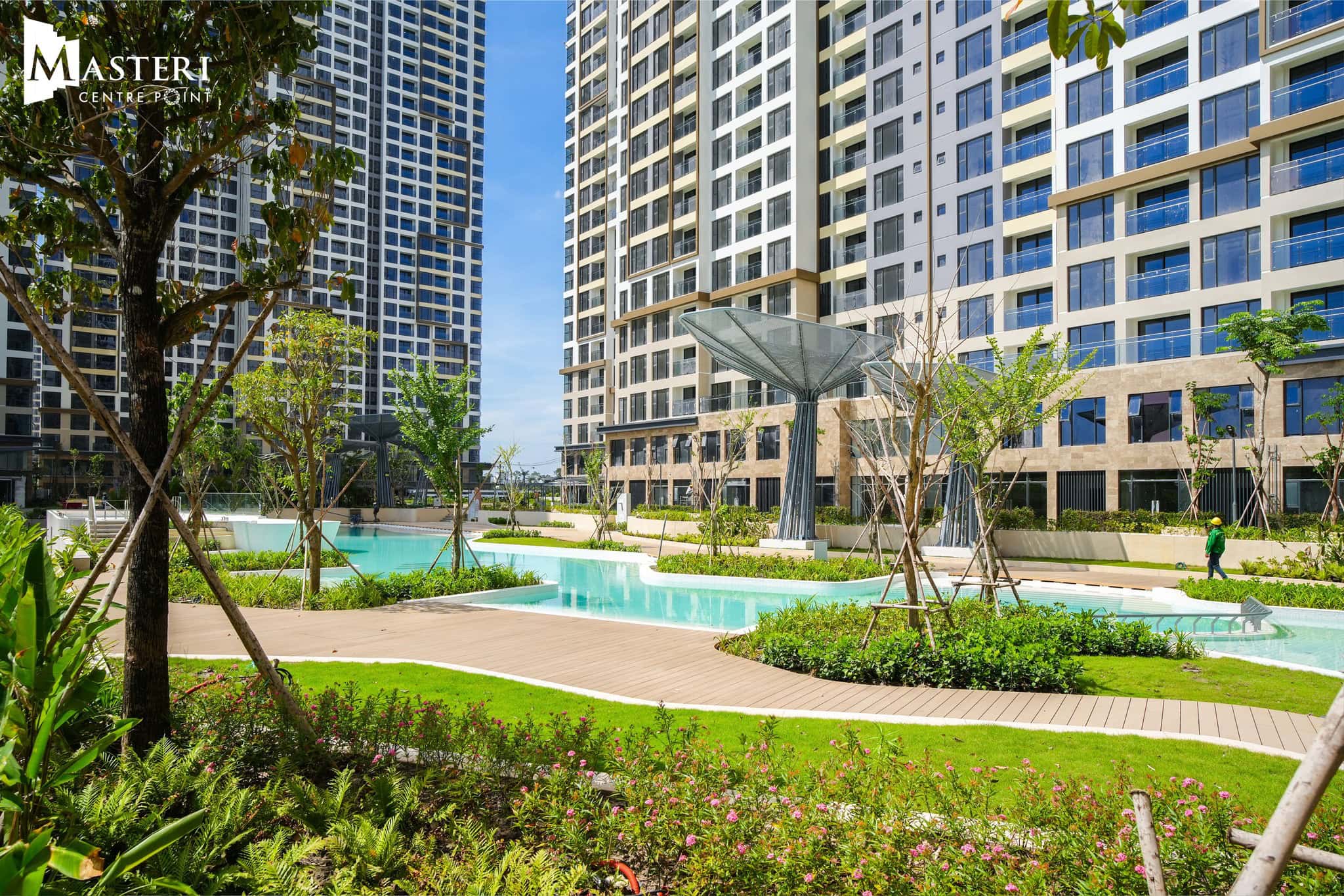 Công viên nội khu masteri centre point