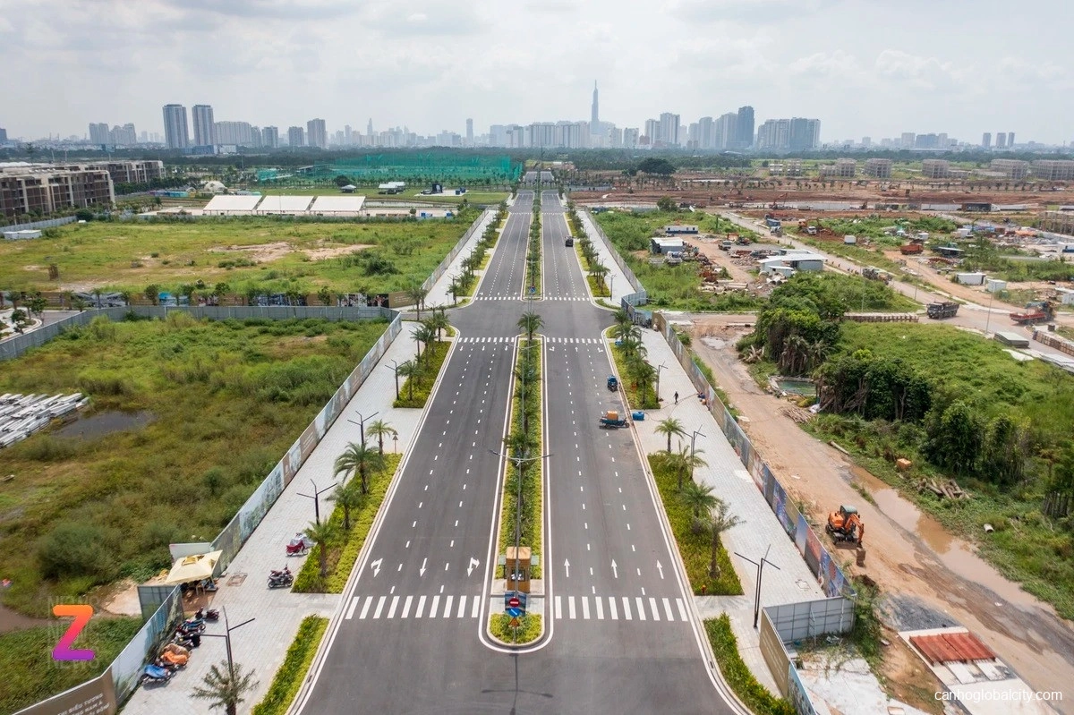 Đường Liên Phường kết nối trực tiếp The Global City