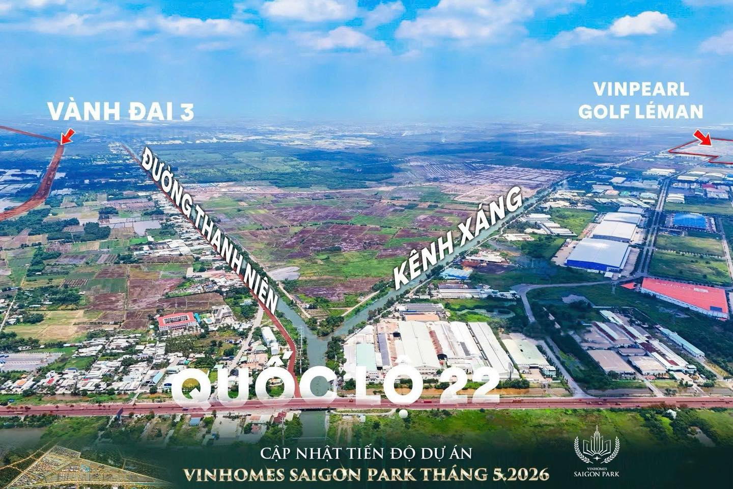 Hạ tầng nội khu Vinhomes Hóc Môn