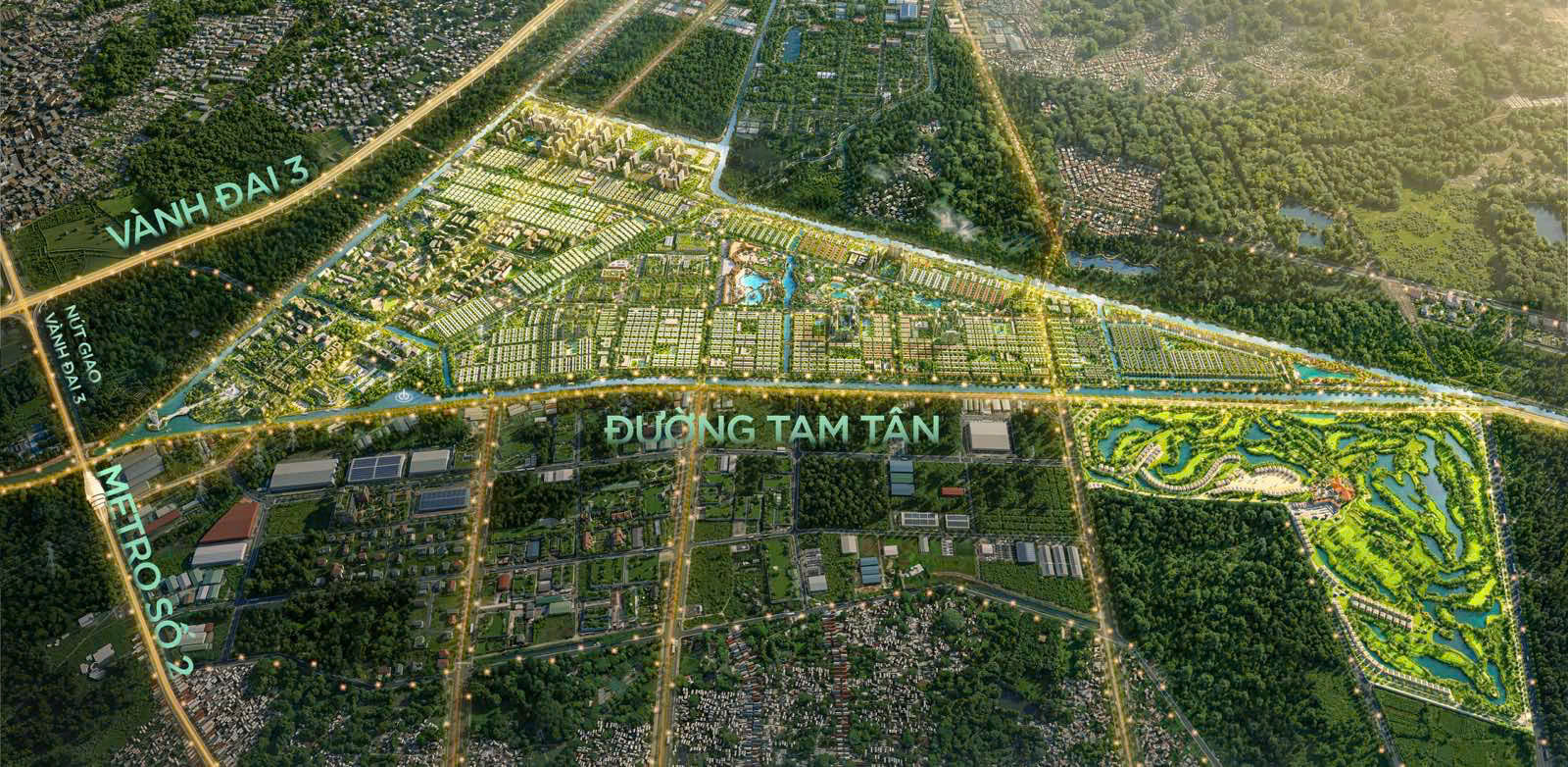 Hạ tầng Vinhomes Hóc Môn