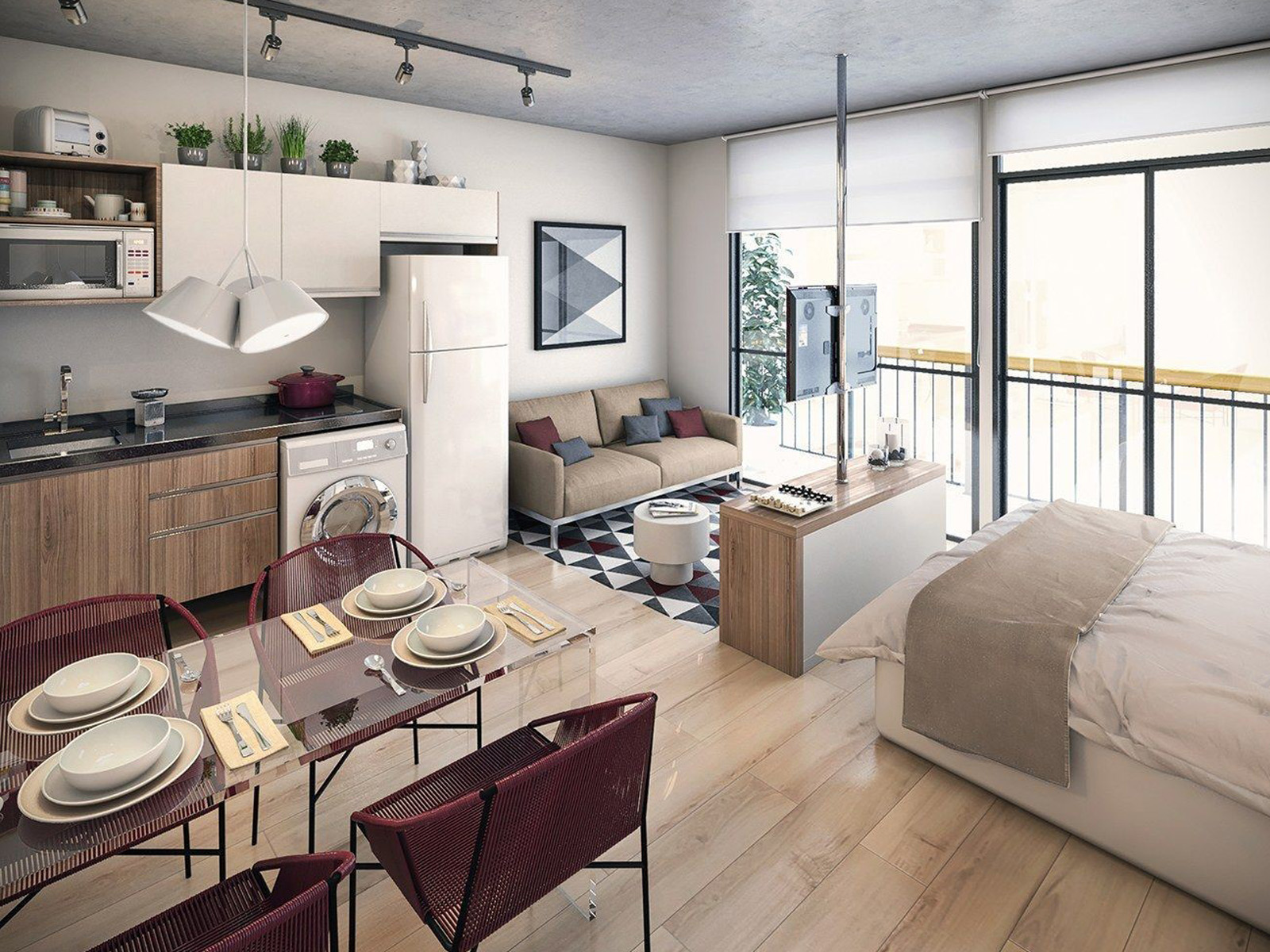 Căn hộ Studio The beverly Solari