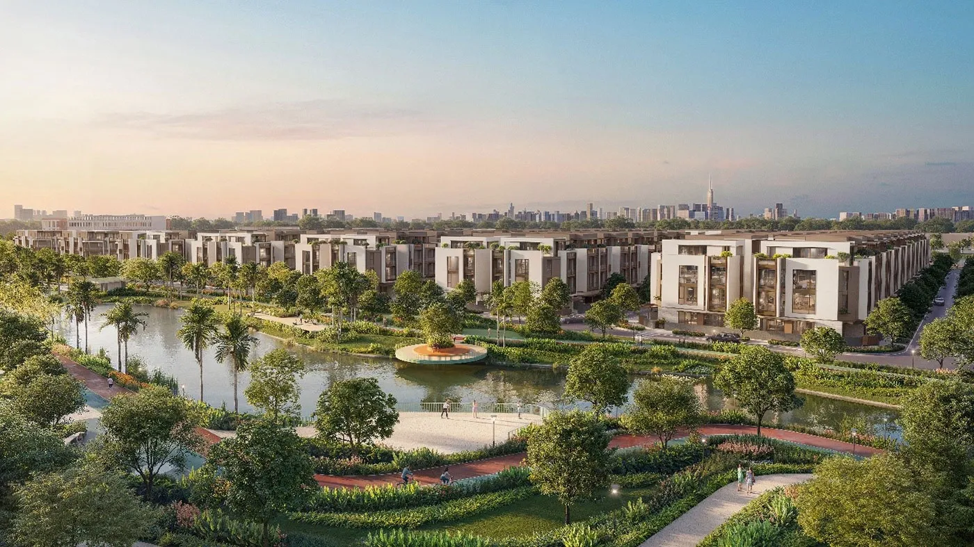 Sola Villas The Global City biệt thự compound ven sông