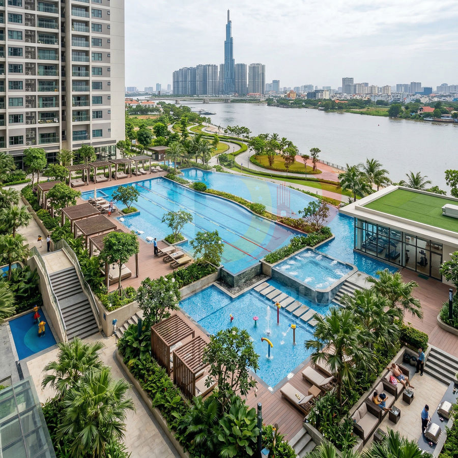 Tiện ích hồ bơi The Aqua