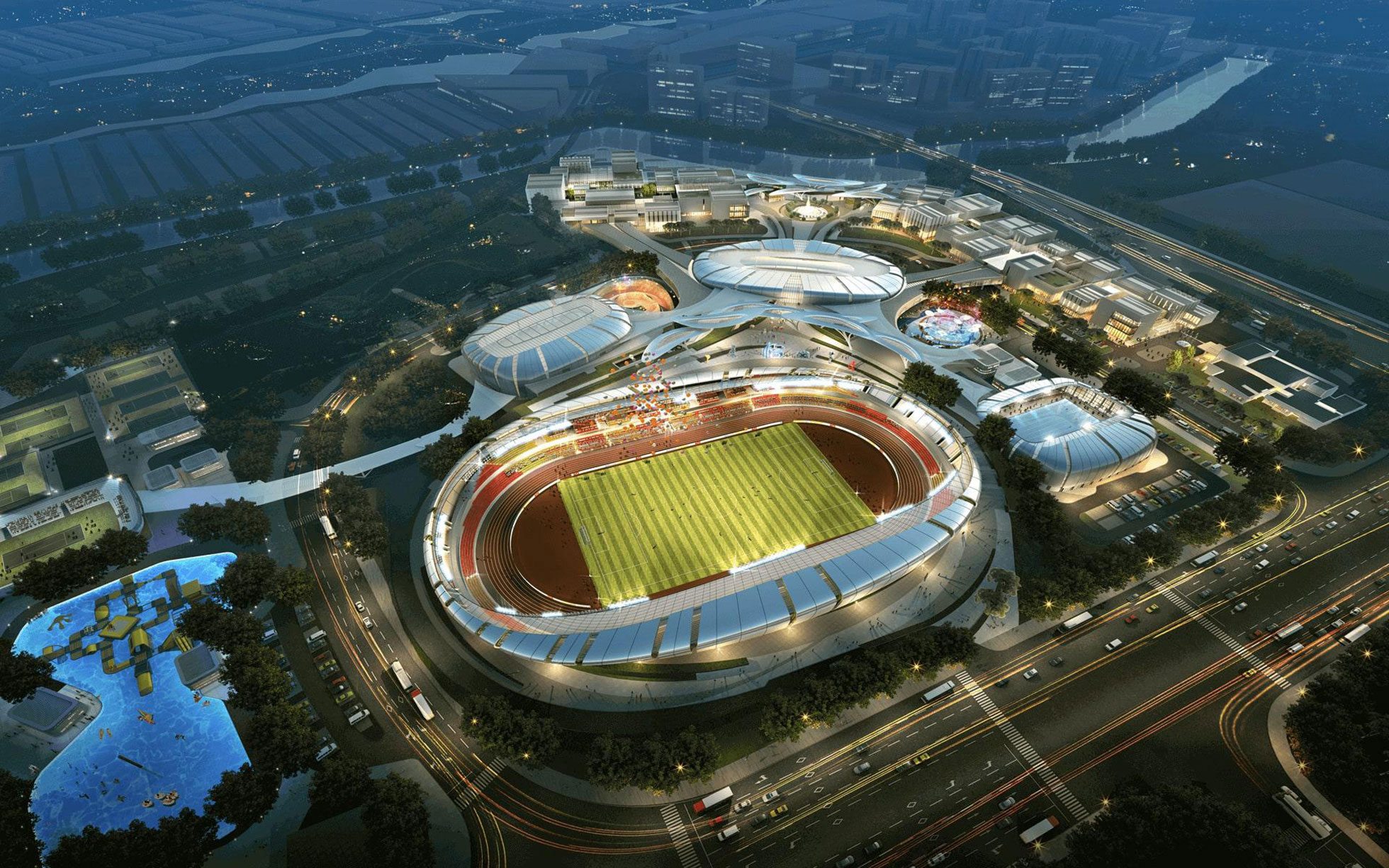 Tiện ích xung quanh The Global City hưởng lợi từ Saigon Sports City