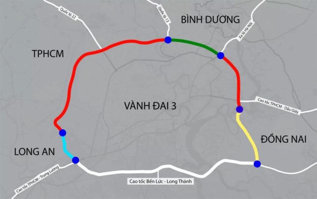 Vành đai 3 Vinhomes Hóc Môn