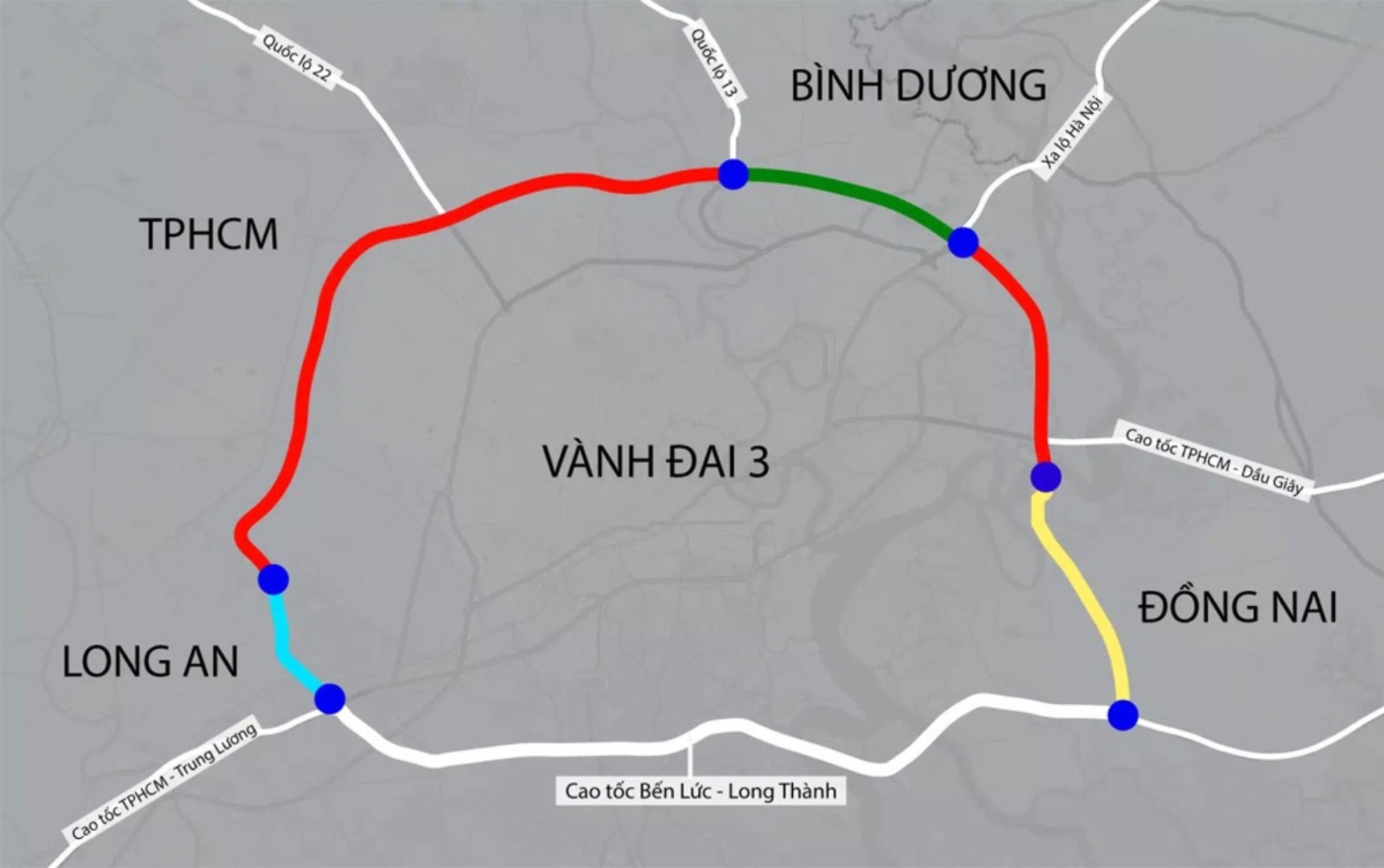 Vành đai 3 Vinhomes Hóc Môn