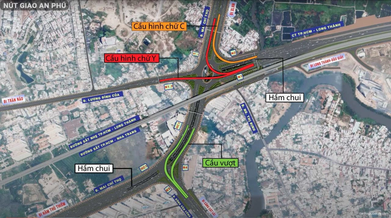 Hạ tầng Rạch Chiếc Quận 2 năm 2026