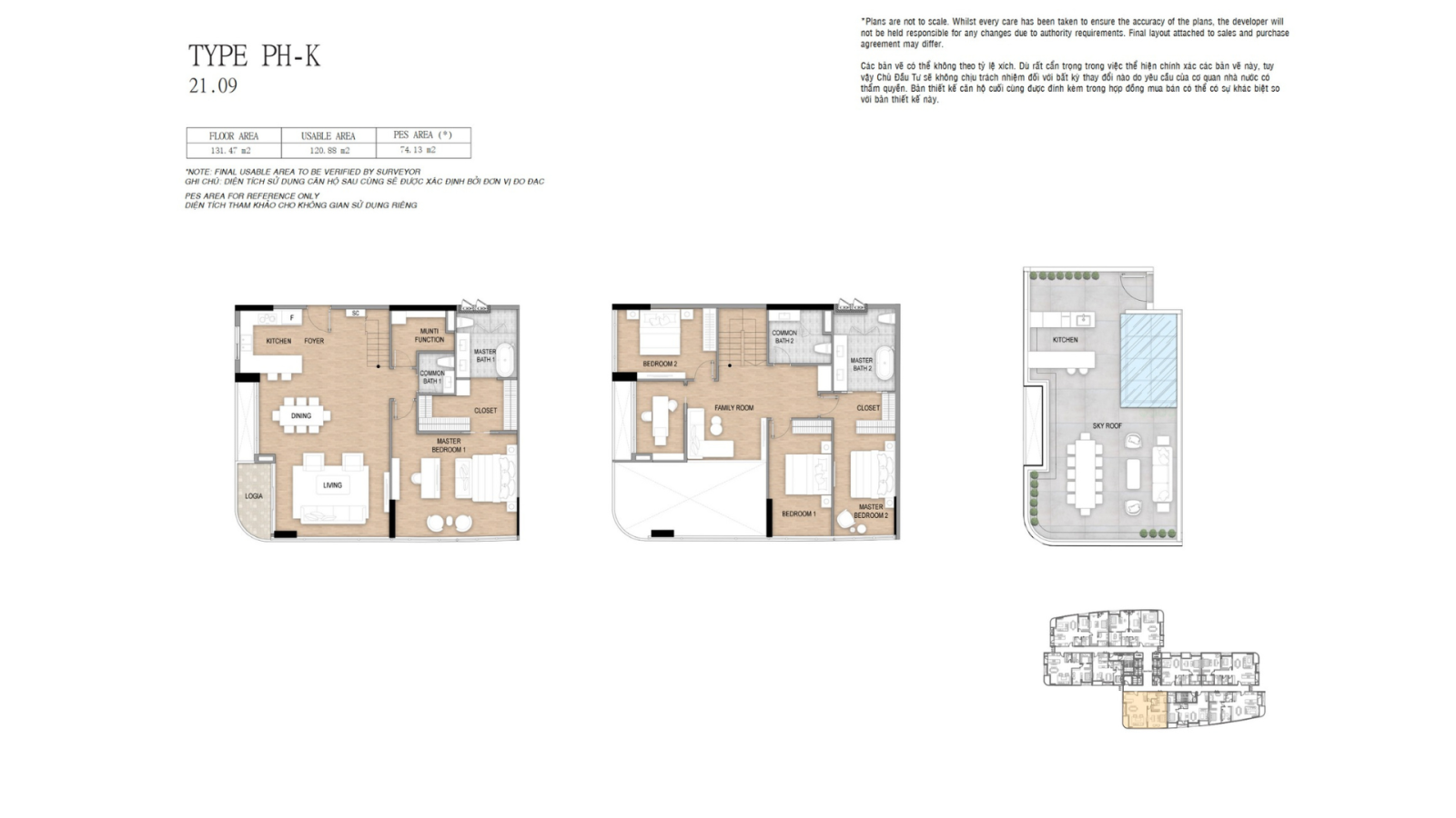 layout thiết kế penthouse the alpha residence