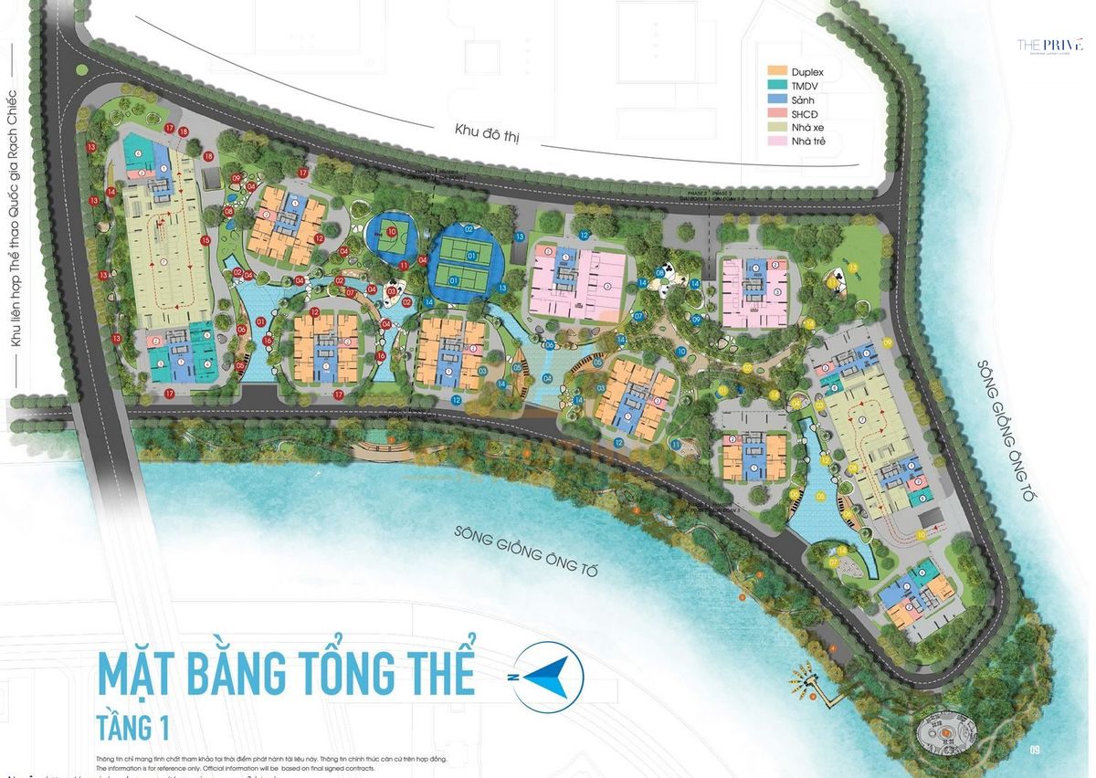 Quy hoạch The Privé trong bài so sánh các dự án cùng phân khúc