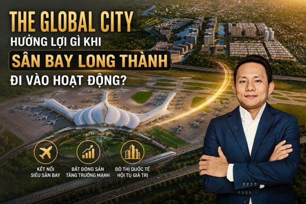 The Global City hưởng lợi gì khi sân bay Long Thành đi vào hoạt động