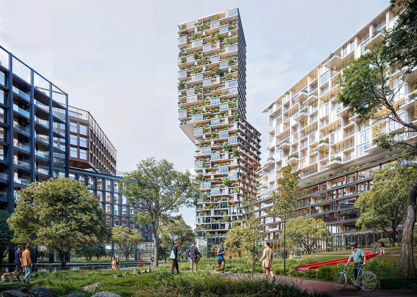 Không gian xanh The Metropolis